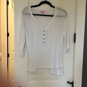 Lilly Pulitzer Egert Linen Top